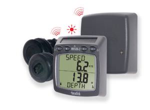 Raymarine T100 Micronet Wireless Speed and Depth System (click for enlarged image)